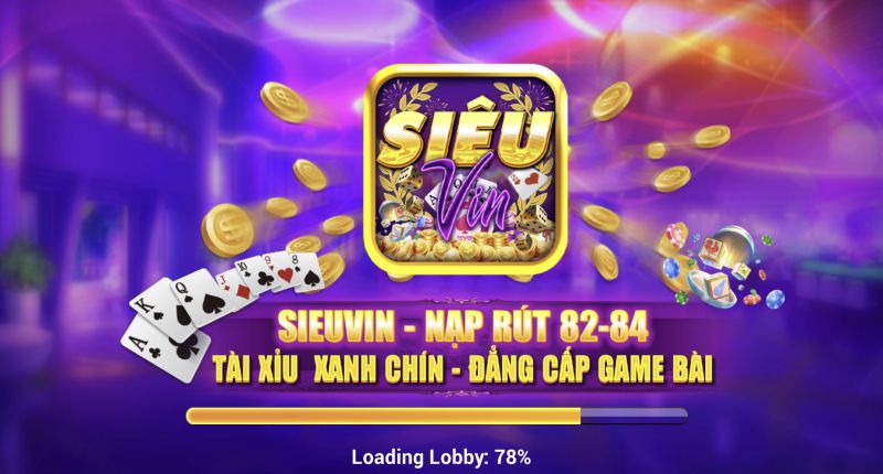 Sieuvip Win - Tài xỉu xanh chín, game bài đẳng cấp